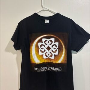 Breaking Benjamin Tour 2016 Black T-Shirt
